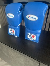 Winning 14oz Boxing gloves Lace up Blue