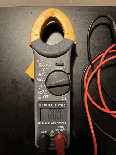 Kewtech kt200 digital clamp - digital,