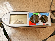 MEGGER MFT1553 MULTIFUNCTION TESTER ORIGINAL CASE PROCEEDS TO CHARITY