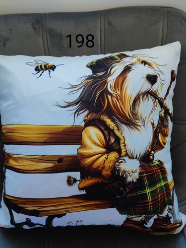 Musical bearded collie - musical,