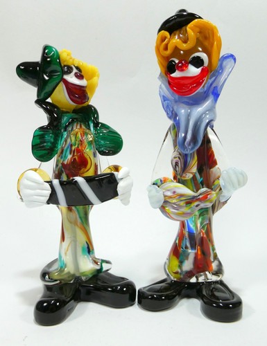 Vintage murano glass clown - vintage,
