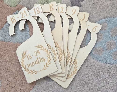 Baby clothing size dividers - size,