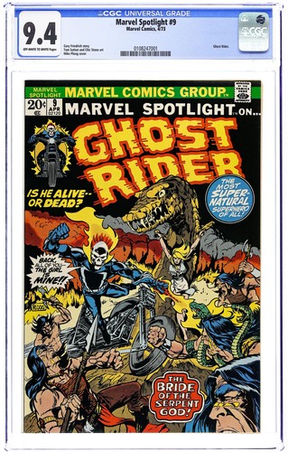 Marvel spotlight cgc 9 4 - marvel,