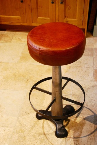 Industrial bar stool - industrial,
