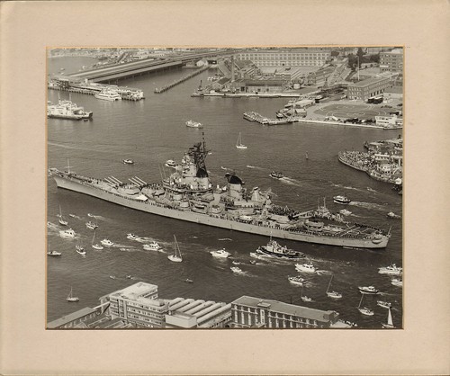 Large mounted photo - of, "