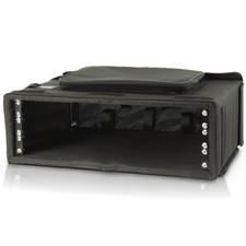 Black padded flight case - case, 19