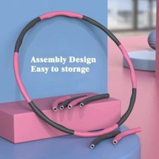 Hula hoop collapsible weighted - collapsible,