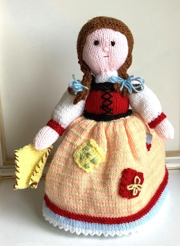 Hand knitted topsy turvy - knitted,