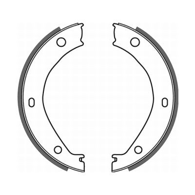Rear abe crb002abe - rear, brake