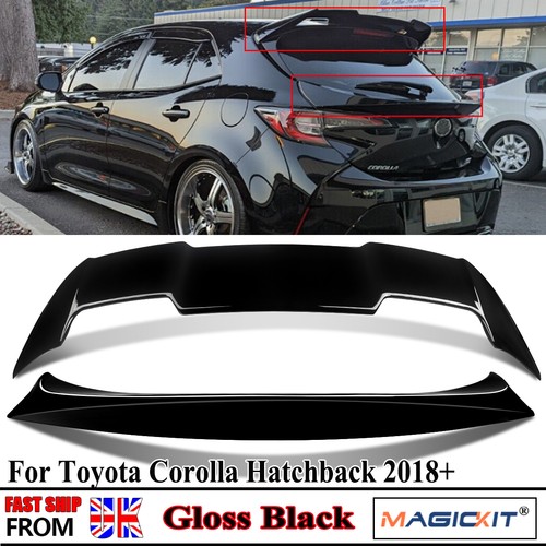 Gloss black rear - gloss, roof+tailgate