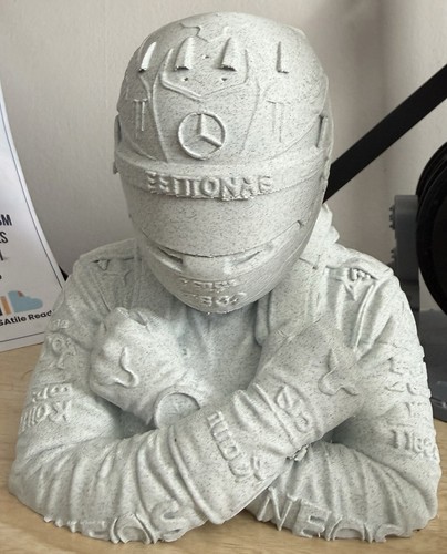 Lewis hamilton bust - lewis,