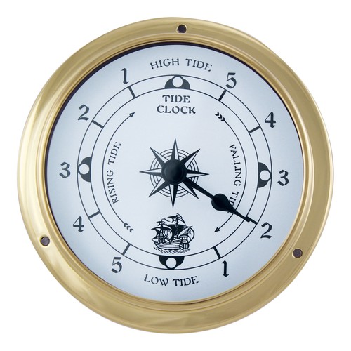 Tide clock nautical made - clock,