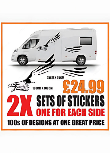 Motorhome graphics campervan - motorhome,