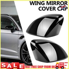 Pair For Audi A3 8V Black Wing