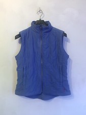 MUSTO PERFORMANCE, Blue-Quilted-Zip Front & Pockets-Gilet. Size 14
