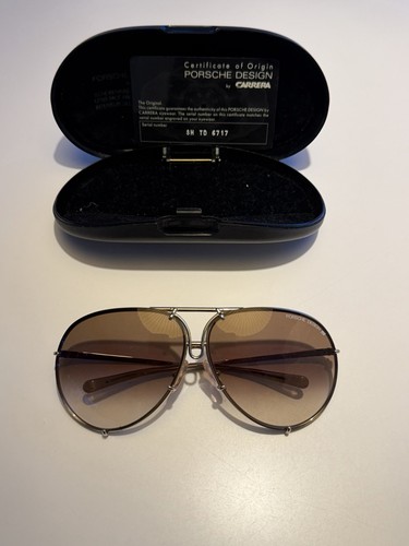 Vintage gold frame - , porsche