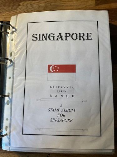 Singapore britannia stamp - britannia,