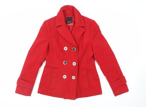 Debenhams womens red - pea, coat