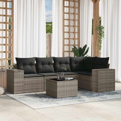Garden sofa set grey - sofa,