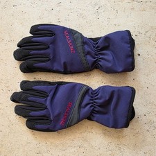 Blue Sealskinz all weather waterproof cycling gloves, size small