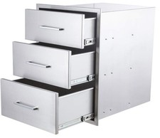 Outdoor Kitchen Drawer Triple