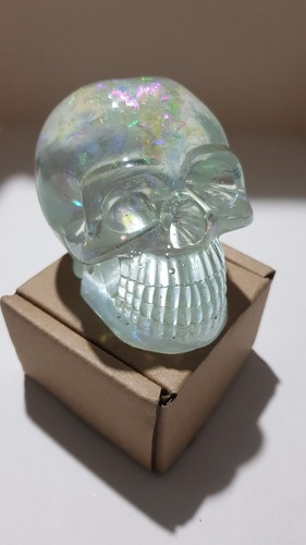 Resin skull clear - resin,