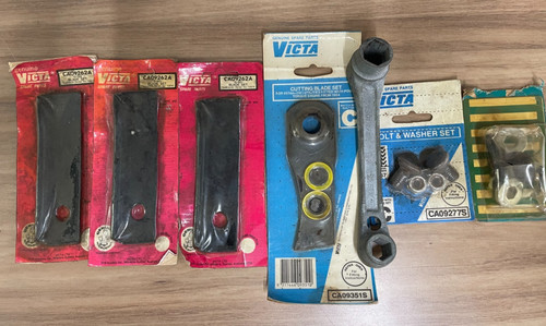 Victa lawn mower blades bolts - mower,