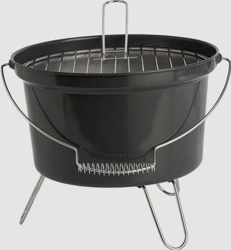 Portable bucket barbecue - portable,