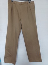 Mens Beige Chino Trousers 38W
