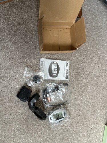 New cycle computer - new,