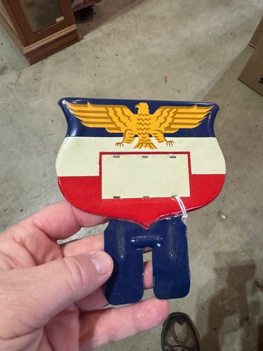 Vintage license plate topper - vintage,