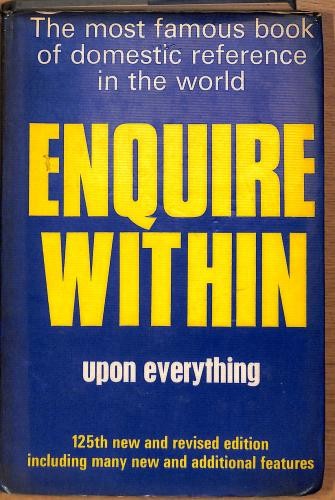 Enquire within upon everything - enquire,