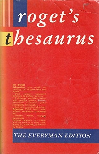 Roget thesaurus english - thesaurus, of