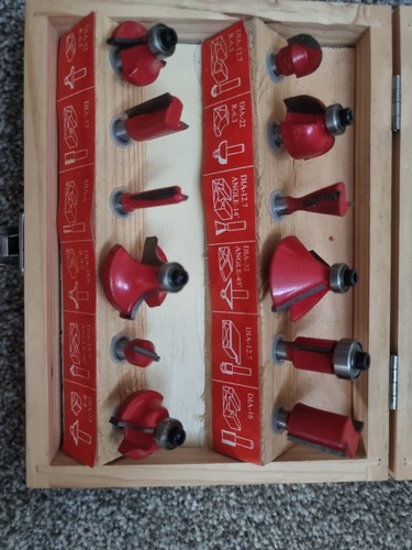 Powercraft router bits - bits,