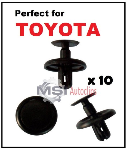 Toyota plastic trim - 10, clips