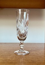 Royal Brierley Goodwood Pattern Lead Crystal Champagne Flute