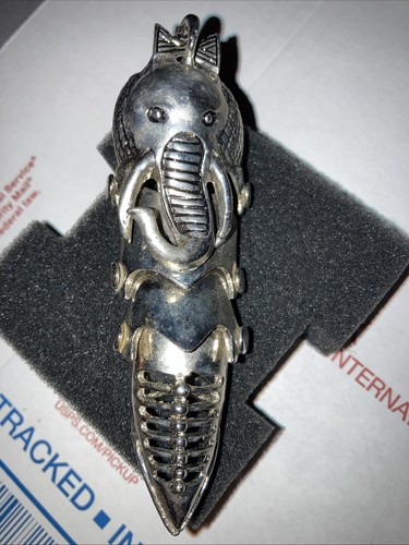 Elephant metal finger armor - metal,