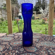 Vintage Swedish Cobalt Blue
