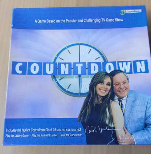 Countdown board game 2005 - countdown,