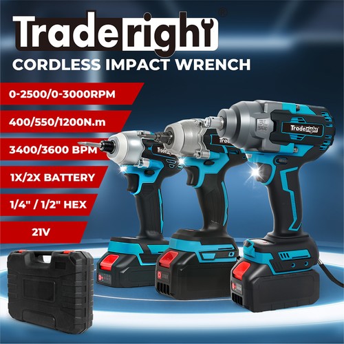 Traderight 21V Cordless Bru