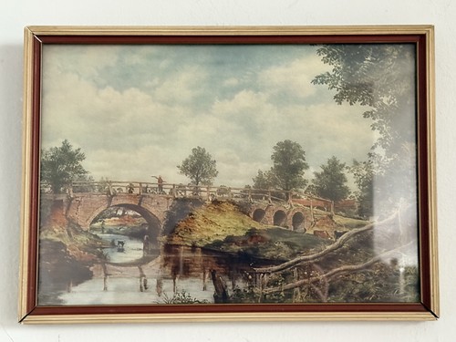 Vintage john constable print - vintage,