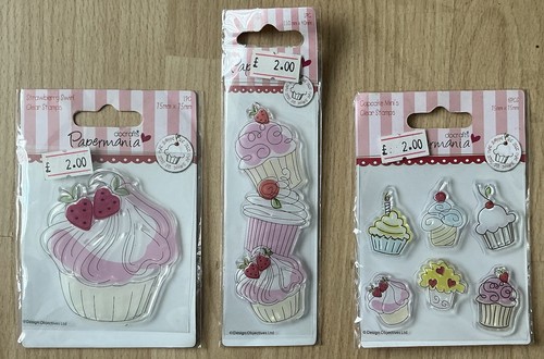 Papermania cupcake mini clear - cupcake,
