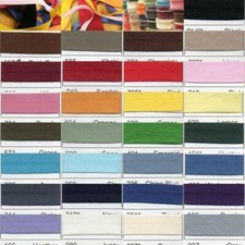 10 COLOUR Bias Binding 50mm
