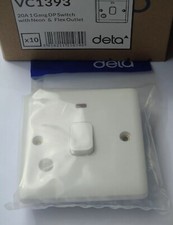 Deta VC1393 White Slimline 20A