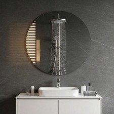 60cm Round Wall Mounted Mirror