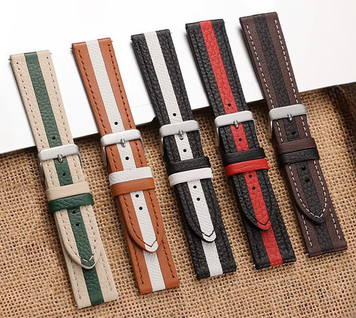 Vintage racing stripe - vintage, leather