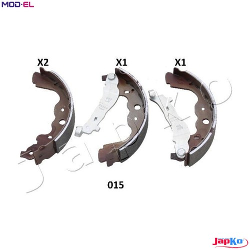 Brake shoe set 55015 for - set,