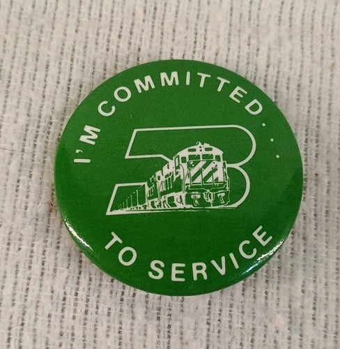 Vintage burlington northern - burlington,