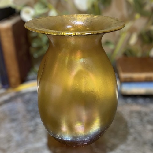 Antique loetz c1900 - antique, iridescent