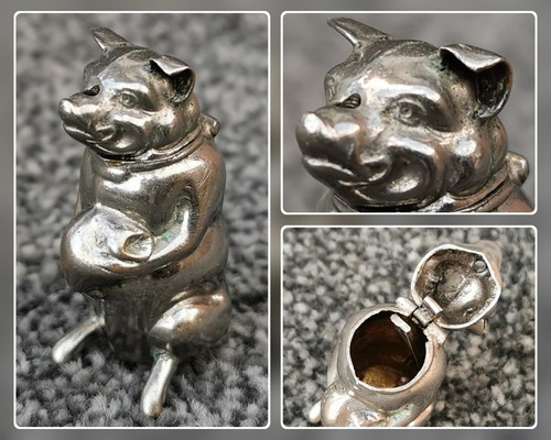 Antique greedy pig vesta - greedy,